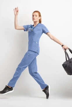 MOVEMENT By Butter-Soft Rigel Women's 9-Pocket Interior Drawstring STRETCH Scrub Pants 3 MOVEMENT By Butter-Soft Rigel Women's 9-Pocket Interior Drawstring STRETCH Scrub Pants -Cherokee Shop MBS243 CEIL 4