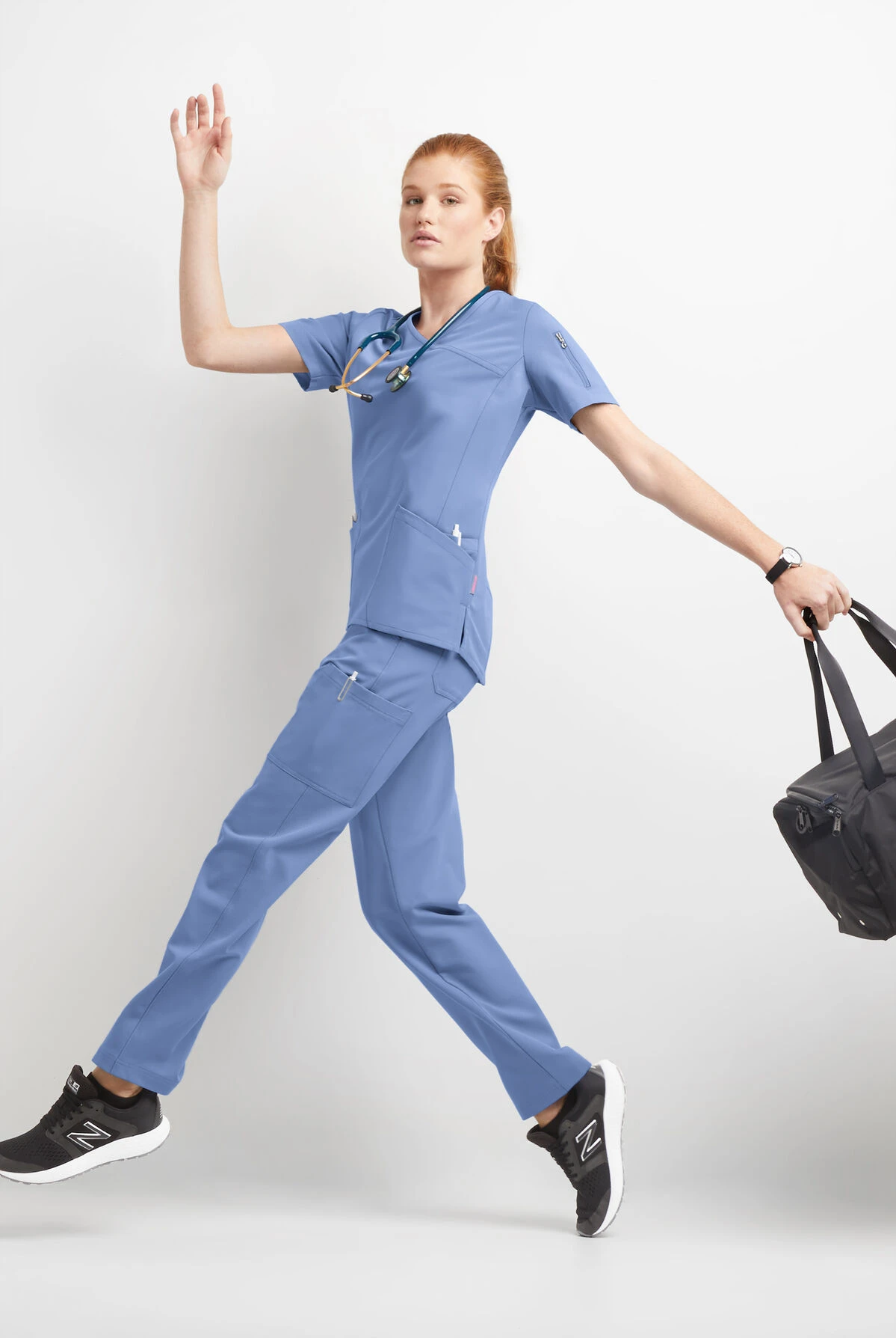 MOVEMENT by Butter-Soft Rigel Women's 9-Pocket Interior Drawstring STRETCH Scrub Pants MOVEMENT By Butter-Soft Rigel Women's 9-Pocket Interior Drawstring STRETCH Scrub Pants -Cherokee Shop MBS243 CEIL 4