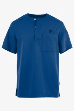 MOVEMENT By Butter-Soft Eclipse Men's 4-Pocket Short Sleeve Henley Scrub Top