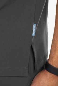 MOVEMENT By Butter-Soft Altair Men's 2-Pocket V-Neck STRETCH Scrub Top -Cherokee Shop MBS377 PEWTE 7