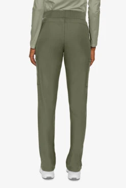 Med Couture Insight Women's 4-Pocket Zipper Cargo Pocket Scrub Pants 3 Med Couture Insight Women's 4-Pocket Zipper Cargo Pocket Scrub Pants -Cherokee Shop P2702 110323 OLIVE 4