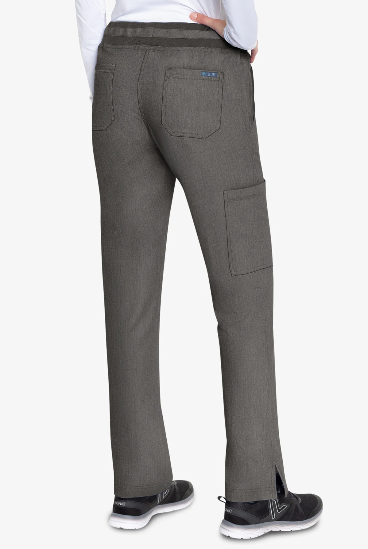 Med Couture Touch Women's 5-Pocket STRETCH Knit Waist Scrub Pants Med Couture Touch Women's 5-Pocket STRETCH Knit Waist Scrub Pants -Cherokee Shop P7789 SLAHE 4