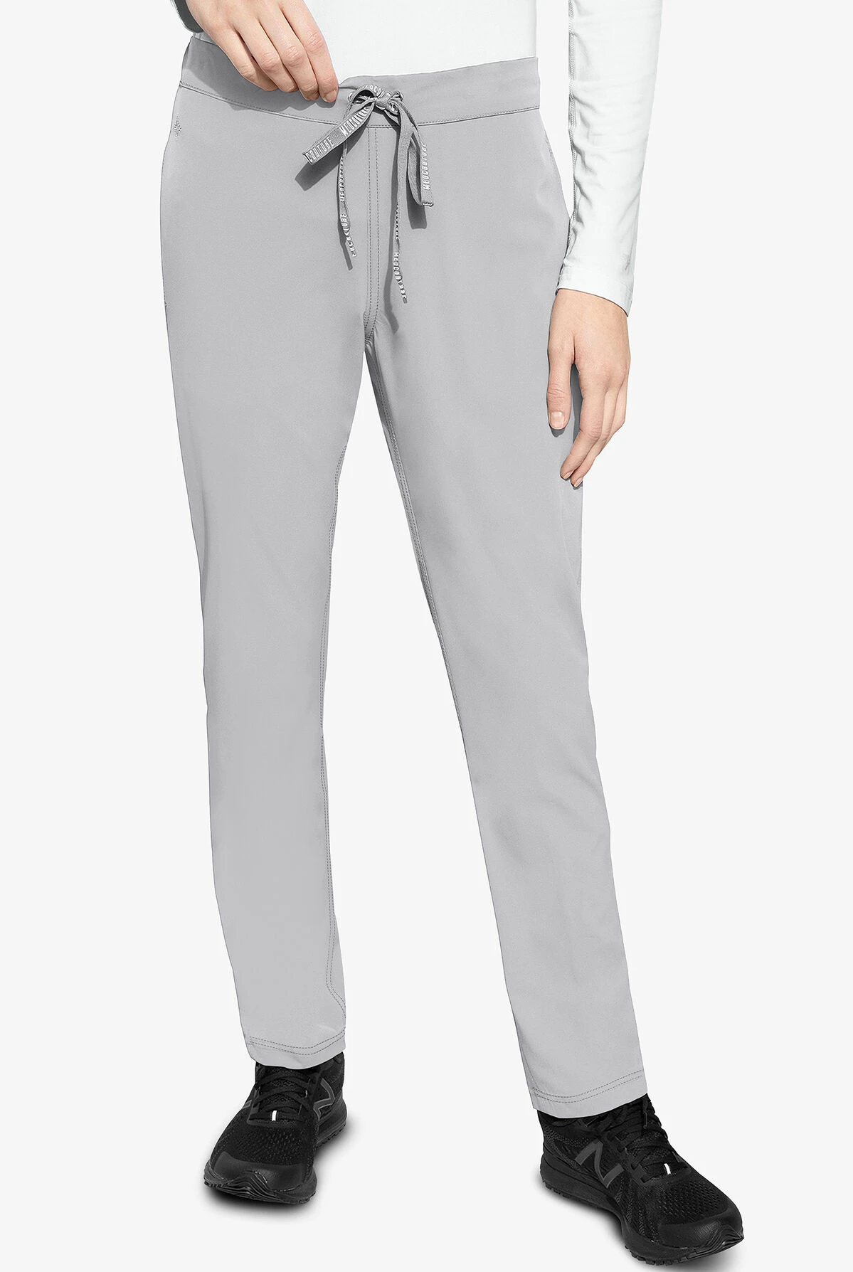 Med Couture Peaches Women's 4-Pocket STRETCH Flat Front Scrub Pants Med Couture Peaches Women's 4-Pocket STRETCH Flat Front Scrub Pants -Cherokee Shop P8706 CLOUD 1