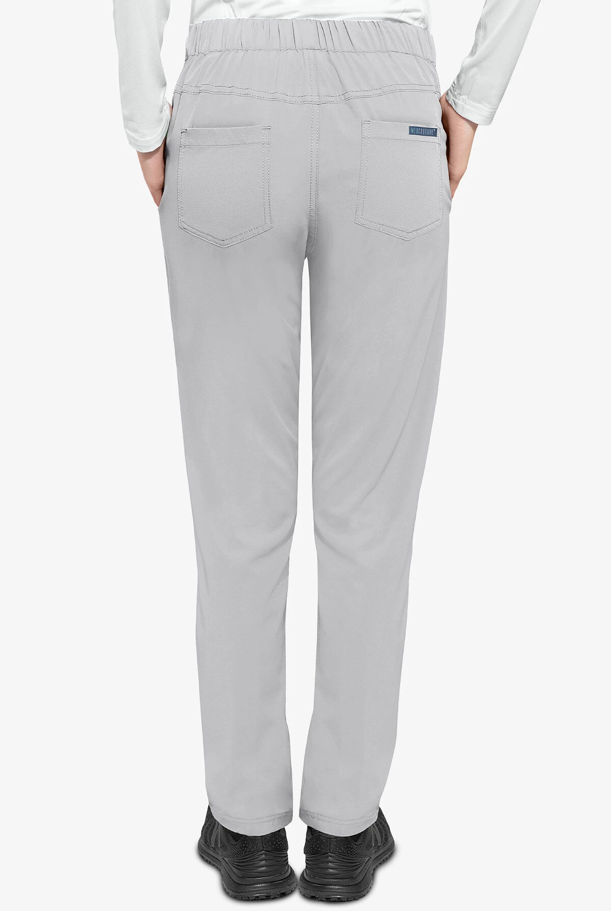 Med Couture Peaches Women's 4-Pocket STRETCH Flat Front Scrub Pants Med Couture Peaches Women's 4-Pocket STRETCH Flat Front Scrub Pants -Cherokee Shop P8706 CLOUD 4