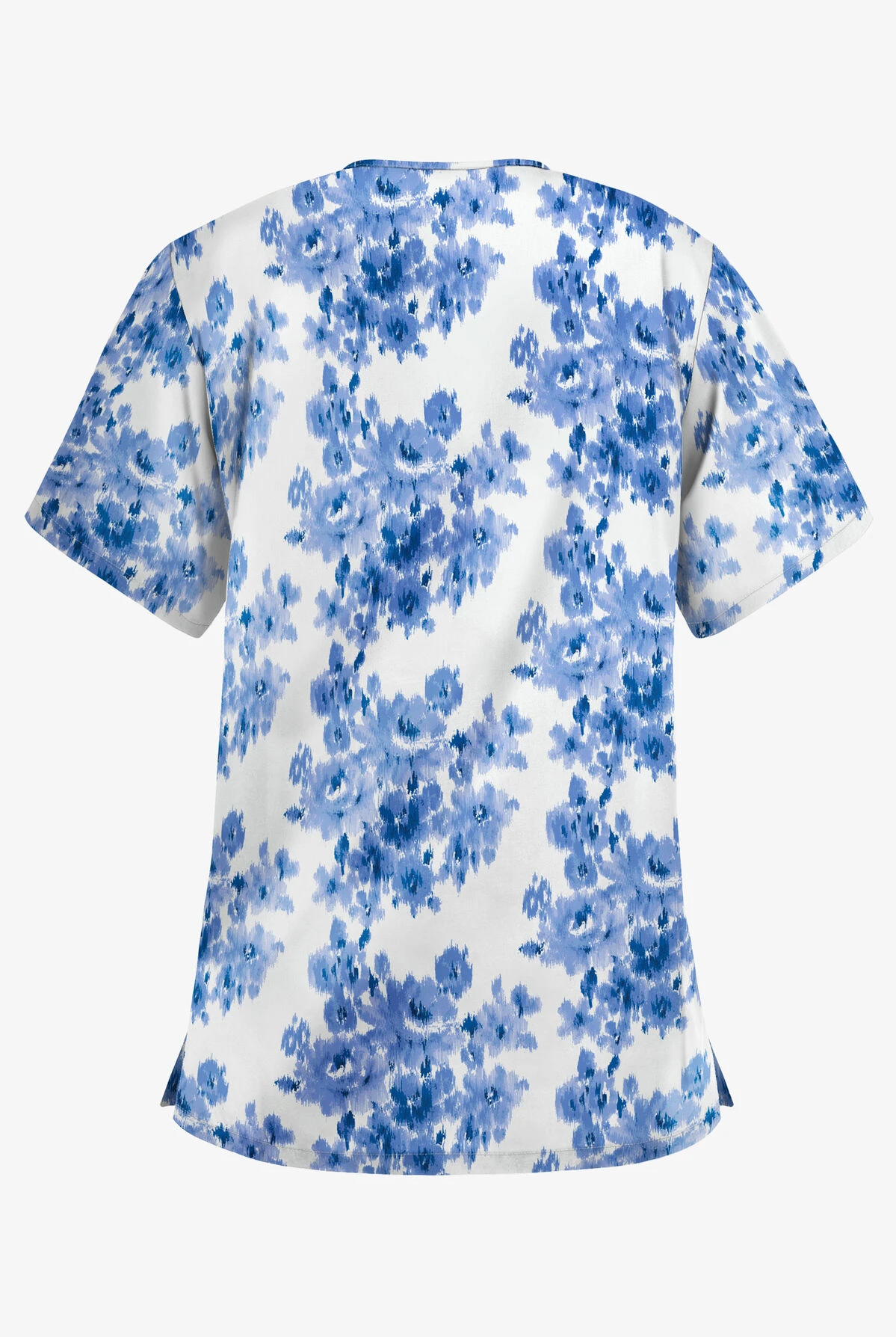 UA Best Buy Brocade Floral White Printed Women's 3-Pocket V-Neck Scrub Top UA Best Buy Brocade Floral White Printed Women's 3-Pocket V-Neck Scrub Top -Cherokee Shop PC61BFL 2
