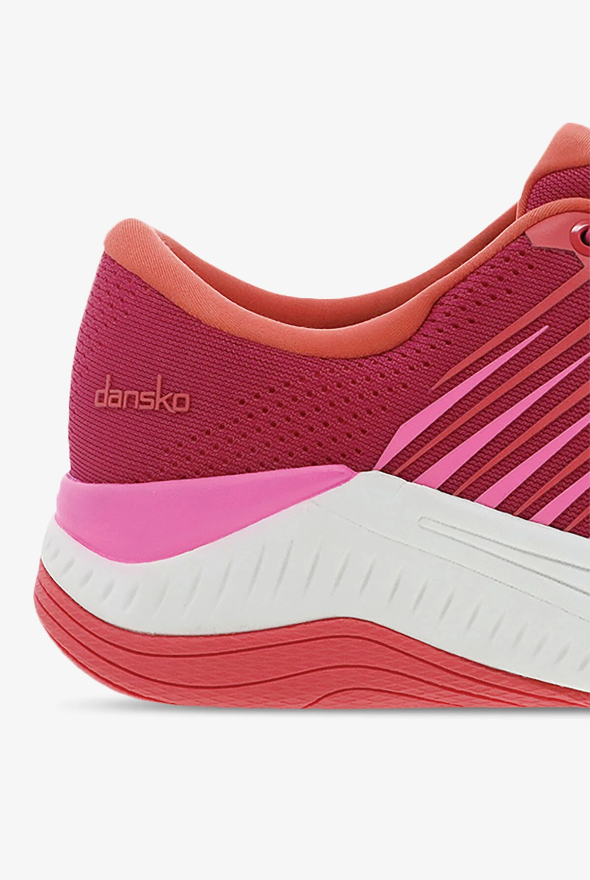 Dansko Women's Penni Strawberry Athletic Lace Up Nursing Shoes Dansko Women's Penni Strawberry Athletic Lace Up Nursing Shoes -Cherokee Shop PENNSTRA 092523 RED 4