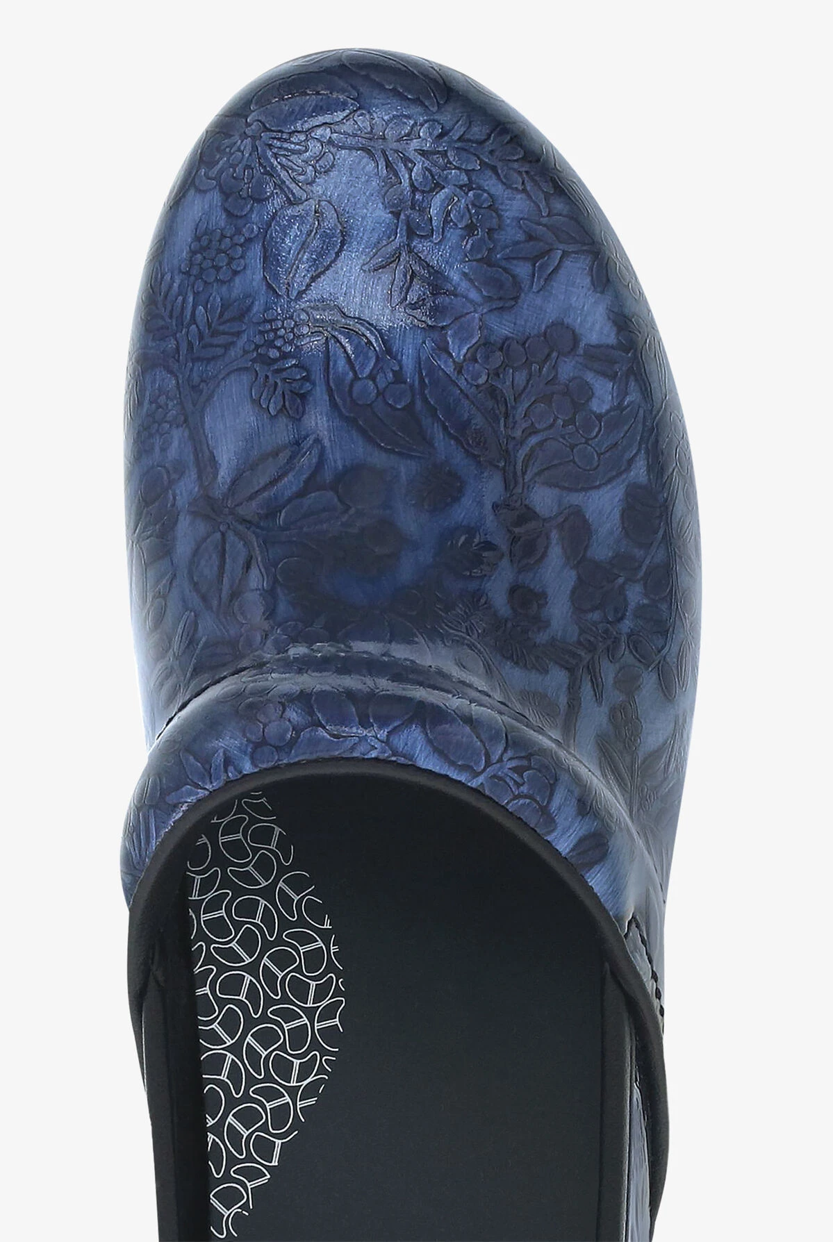 Dansko Women's XP 2.0 Navy Embossed Patent Leather Nursing Clogs Dansko Women's XP 2.0 Navy Embossed Patent Leather Nursing Clogs -Cherokee Shop PROXNAVY 103023 NAVY 2