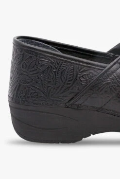 Dansko Women's XP 2.0 Black Floral Tooled Clogs -Cherokee Shop PROXP2BT 4 HV