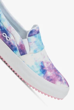 Infinity By Cherokee Women's RushTx Pastel Watercolor Athletic Lace Up Nursing Shoes -Cherokee Shop RUSHTXPSCR NAVY 3 HV