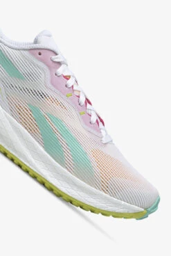 Reebok Women's Floatride Energy 3.0 White/Pixel Mint Athletic Lace Up Nursing Shoes -Cherokee Shop RWG55007 3