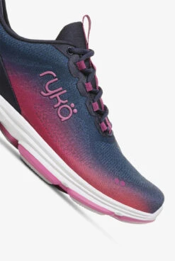 Ryka Women's Devotion Plus 4 Navy Blue Athletic Lace Up Nursing Shoes 2 Ryka Women's Devotion Plus 4 Navy Blue Athletic Lace Up Nursing Shoes -Cherokee Shop RYI15281401 092123 3 HV