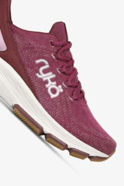 Ryka Women's Devotion X Berry Pink Athletic Lace Up Nursing Shoes -Cherokee Shop RYI39431651 092123 3 HV