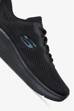 Skechers Sport Women's Skech-Lite Pro Black Athletic Lace Up Shoes -Cherokee Shop SKS149991B 3 HV