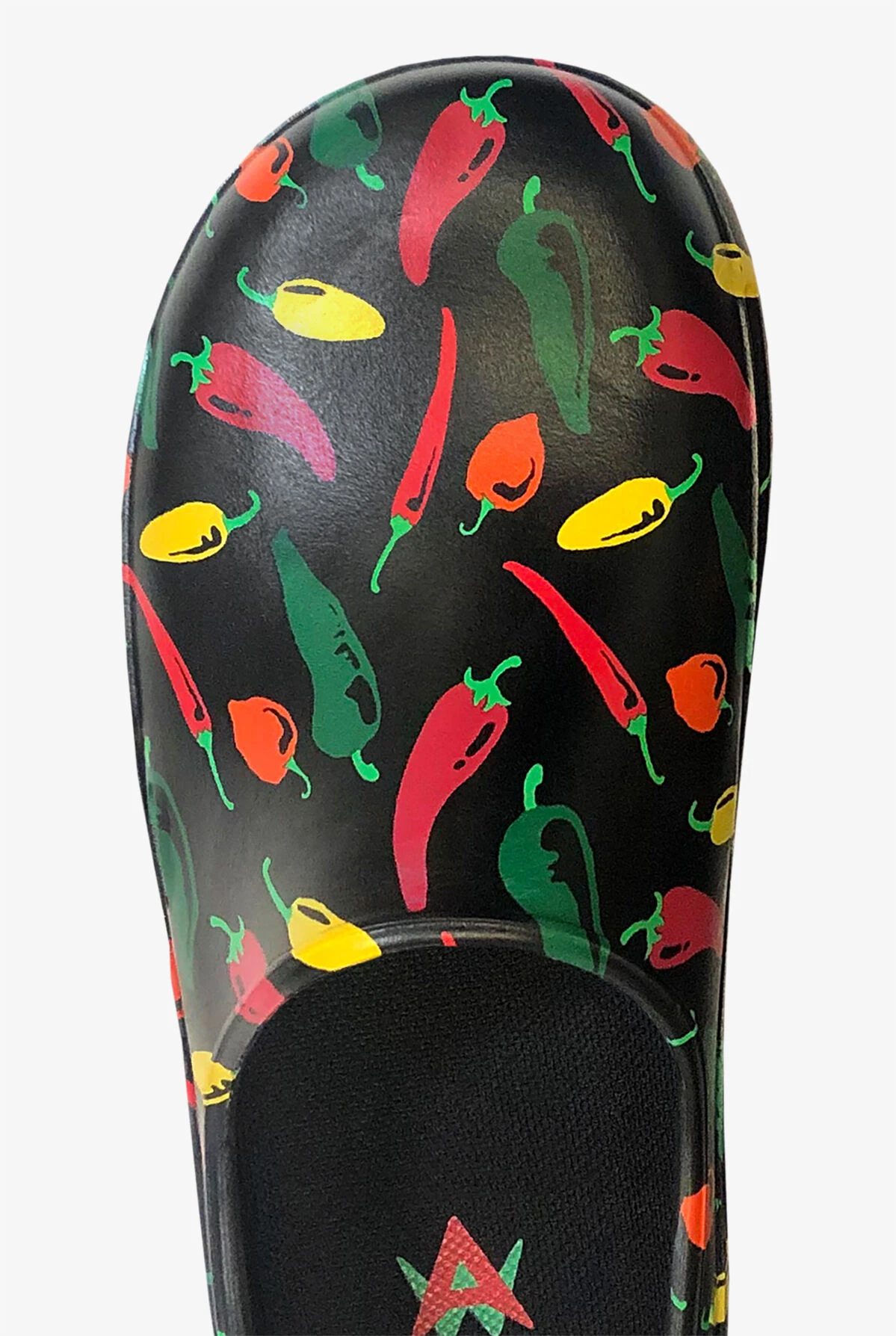 Anywear Unisex Streak Hot Peppas Slip On Shoes Anywear Unisex Streak Hot Peppas Slip On Shoes -Cherokee Shop STRHTPPA BLACK 2