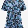 UA Butter-Soft STRETCH Jacobean Spring Women's 2-Pocket V-Neck Printed Scrub Top