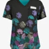 Easy STRETCH By Butter-Soft™ Folkloric Floral Women's 3-Pocket V-Neck Tuck-In Printed Scrub Top