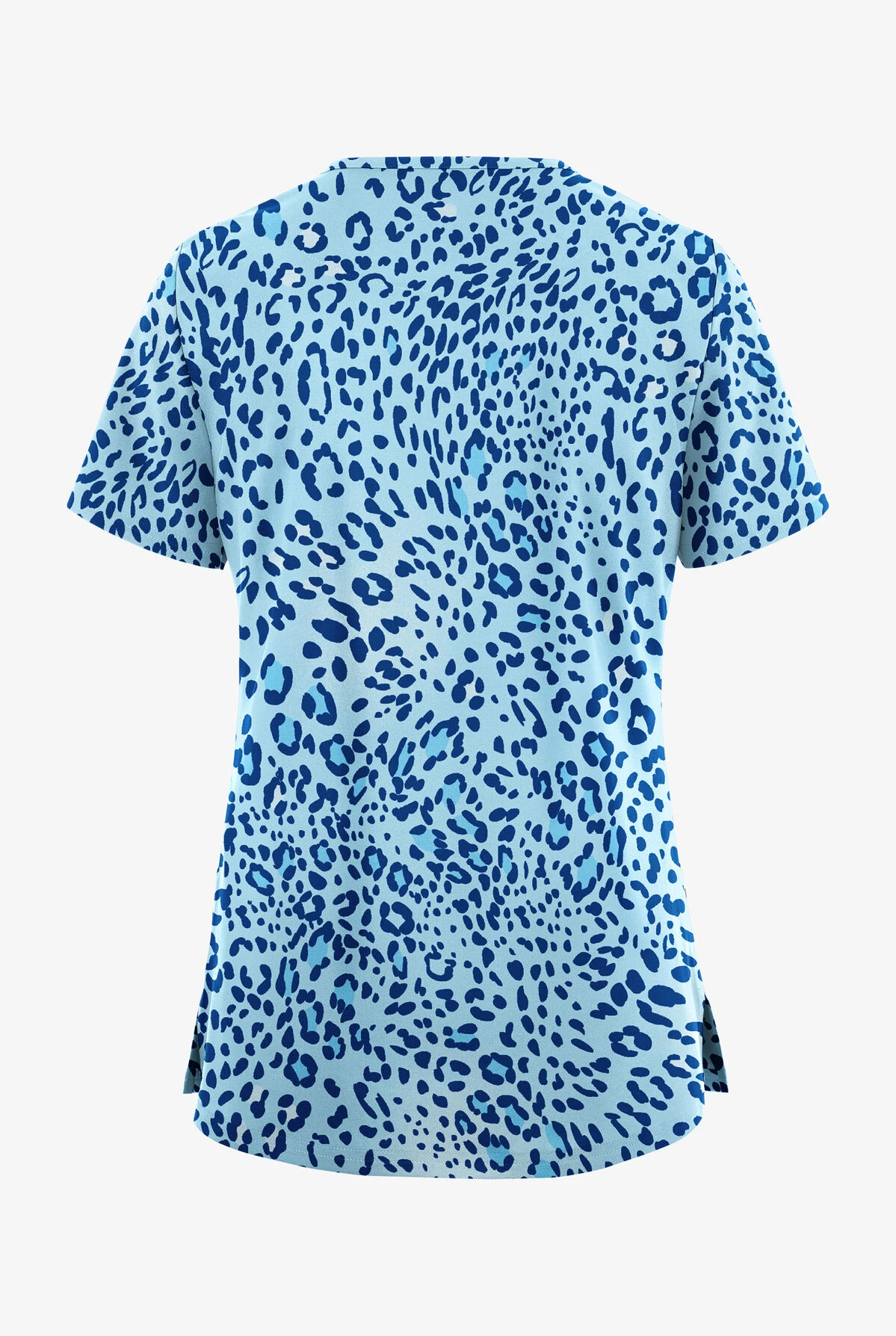 UA Butter-Soft STRETCH Summer Animal Royal Women's 3-Pocket V-Neck with Sport Trim Scrub Top UA Butter-Soft STRETCH Summer Animal Royal Women's 3-Pocket V-Neck With Sport Trim Scrub Top -Cherokee Shop TS5542SARL 092123 2