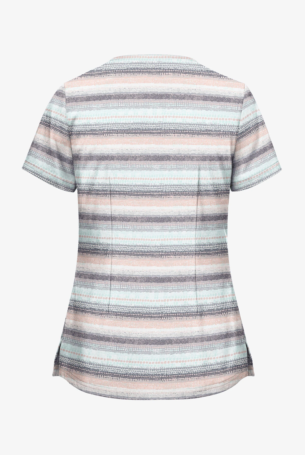 UA Butter-Soft Filter Stripe Lotus Women's 2-Pocket V-Neck Print Scrub Top UA Butter-Soft Filter Stripe Lotus Women's 2-Pocket V-Neck Print Scrub Top -Cherokee Shop TS631FIP 2