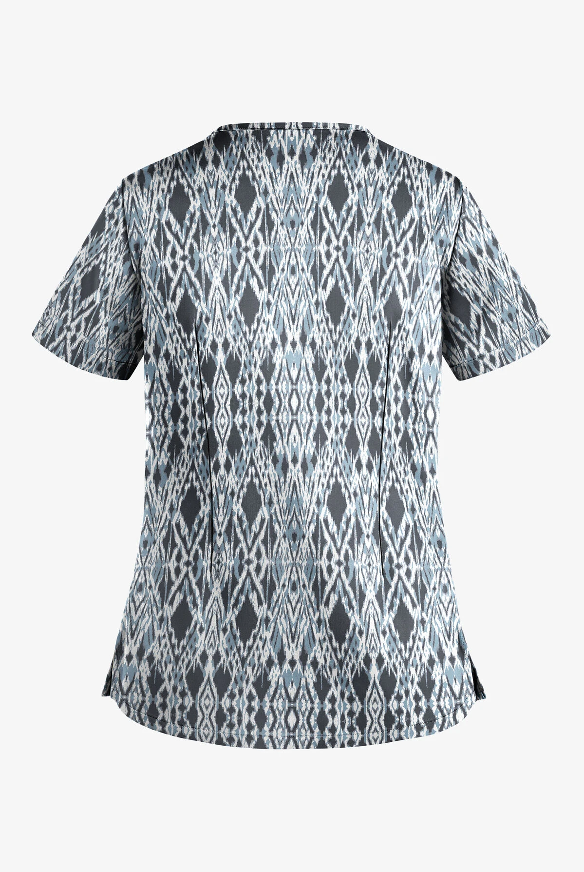 UA Butter-Soft STRETCH Kasih Ikat Women's 4-Pocket V-Neck Print Scrub Top UA Butter-Soft STRETCH Kasih Ikat Women's 4-Pocket V-Neck Print Scrub Top -Cherokee Shop TS754KIP 2