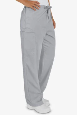 Butter-Soft Core By UA™ Unisex 4-Pocket Drawstring Scrub Pants -Cherokee Shop UA31C SILVE 3