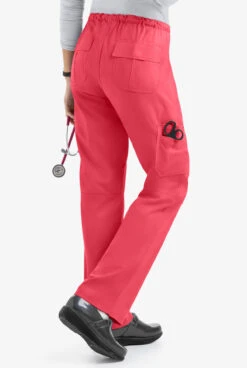 Butter-Soft Core By UA™ Women's 6-Pocket Cargo Drawstring Scrub Pants - Petite 2 Butter-Soft Core By UA™ Women's 6-Pocket Cargo Drawstring Scrub Pants - Petite -Cherokee Shop UA32C ROSDU 5 HV