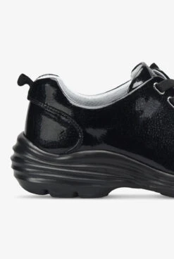Align™ Women's Velocity Black Patent Leather Lace Up Nursing Shoes 3 Align™ Women's Velocity Black Patent Leather Lace Up Nursing Shoes -Cherokee Shop VELOBLPA 4 HV
