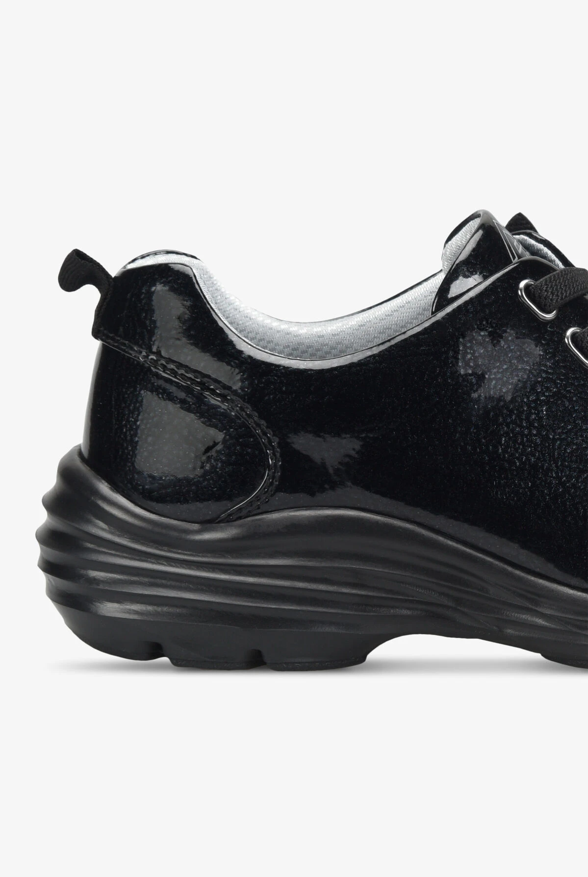 Align™ Women's Velocity Black Patent Leather Lace Up Nursing Shoes Align™ Women's Velocity Black Patent Leather Lace Up Nursing Shoes -Cherokee Shop VELOBLPA 4 HV