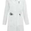 White Swan Meta Women's 37" 6-Pocket Lab Coat